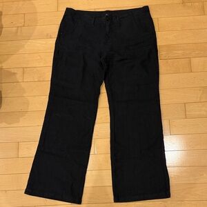 Woman’s Sanctuary black linen pants